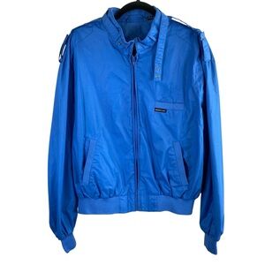 Vintage Members Only 80s Jacket Mens 46 Full Zip Bomber Windbreaker‎